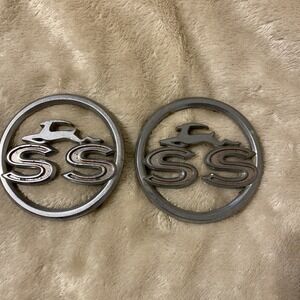 Vintage Chevy Impala SS Emblems